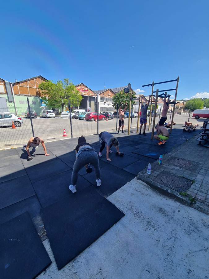 Espace d'entraînement extérieur Marseille